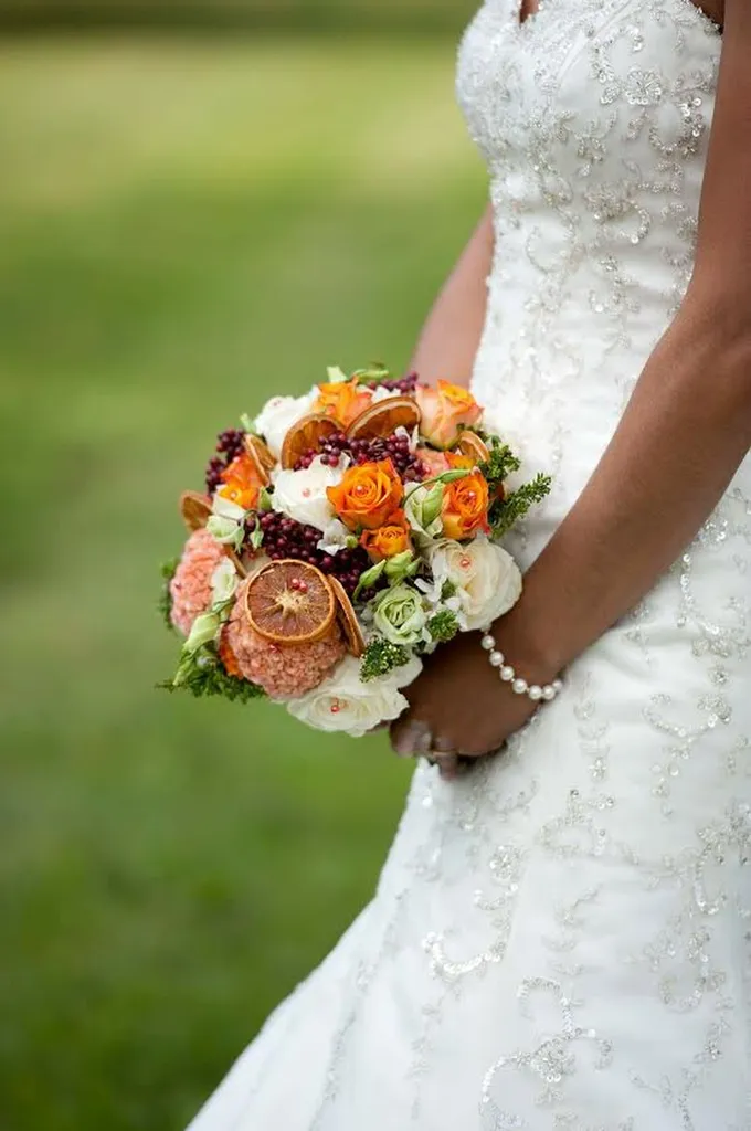 Bouquet de mariée romantique