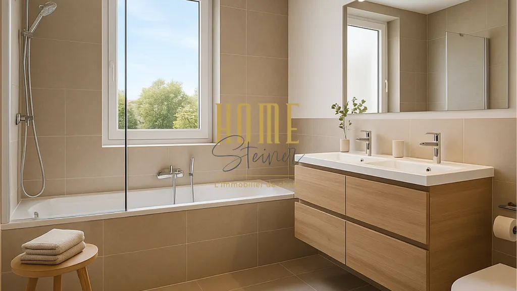 À Eckbolsheim, des appartements neufs lumineux avec terrasses et jardins dans un cadre résidentiel recherché