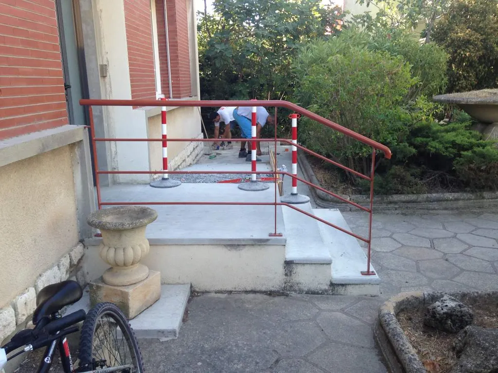 Création d'une rampe d'accès PMR pour un cabinet médical à Miramas