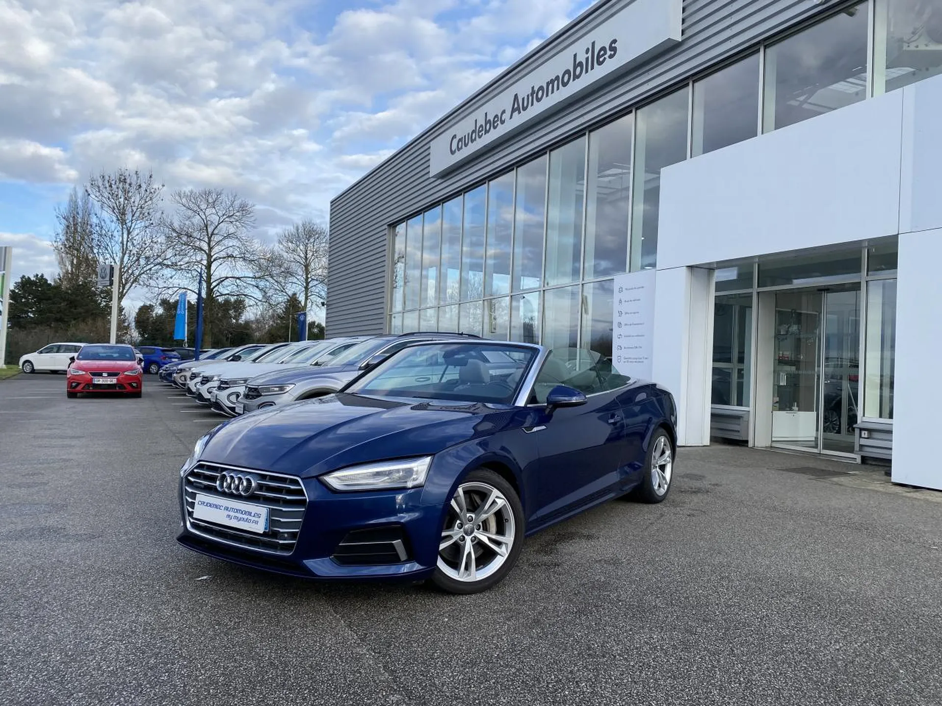 Audi A5 Cabriolet Quattro V6 TDI 286 d’occasion proche Rouen – Automatique, Diesel premium