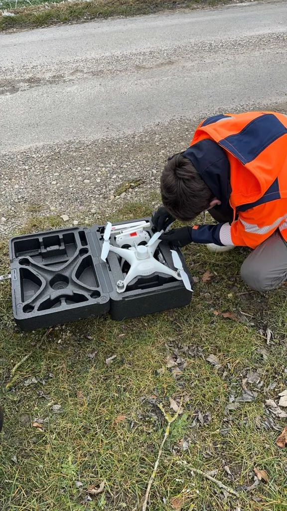 Préparation du Phantom 4M