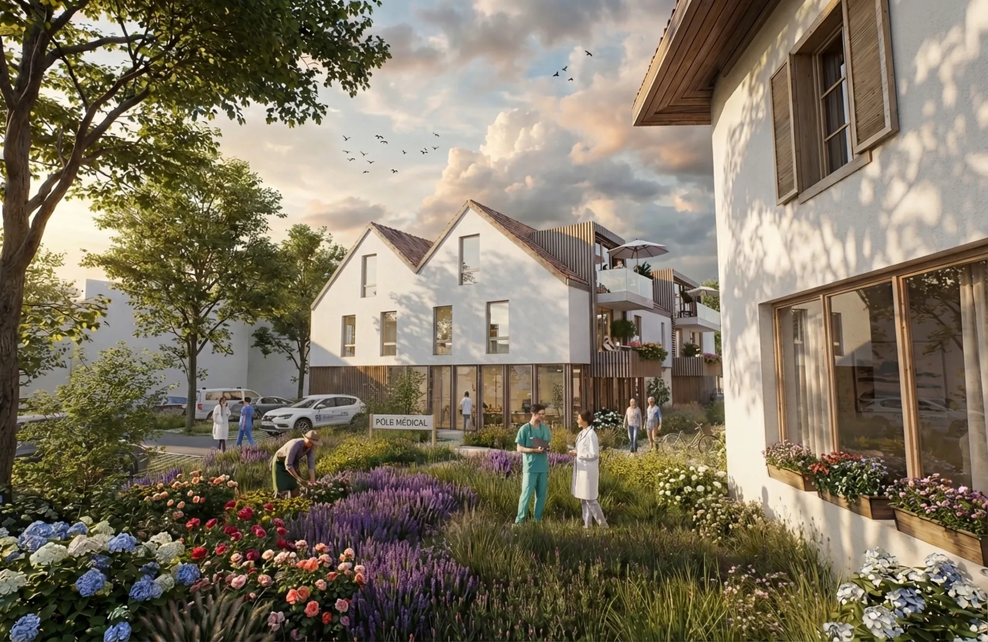 Réhabilitation d'une ancienne école en pôle médical et paramédical - Strasbourg