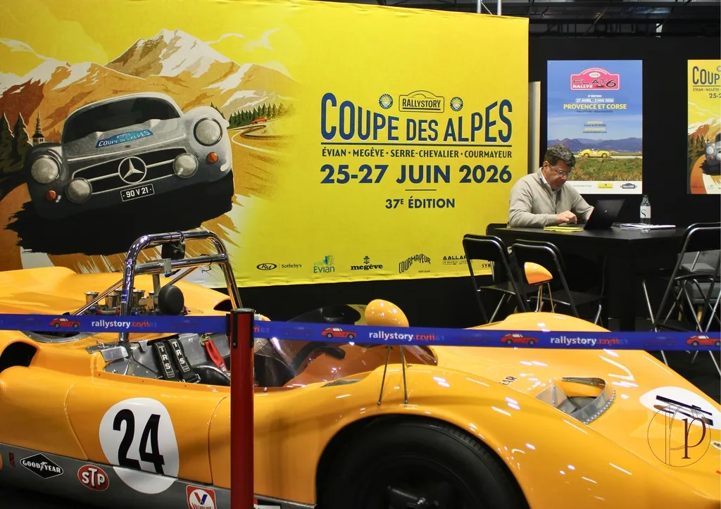 Poirier présent lors des 50 ans de Rétromobile pour accompagner les temps forts de cette édition exceptionnelle