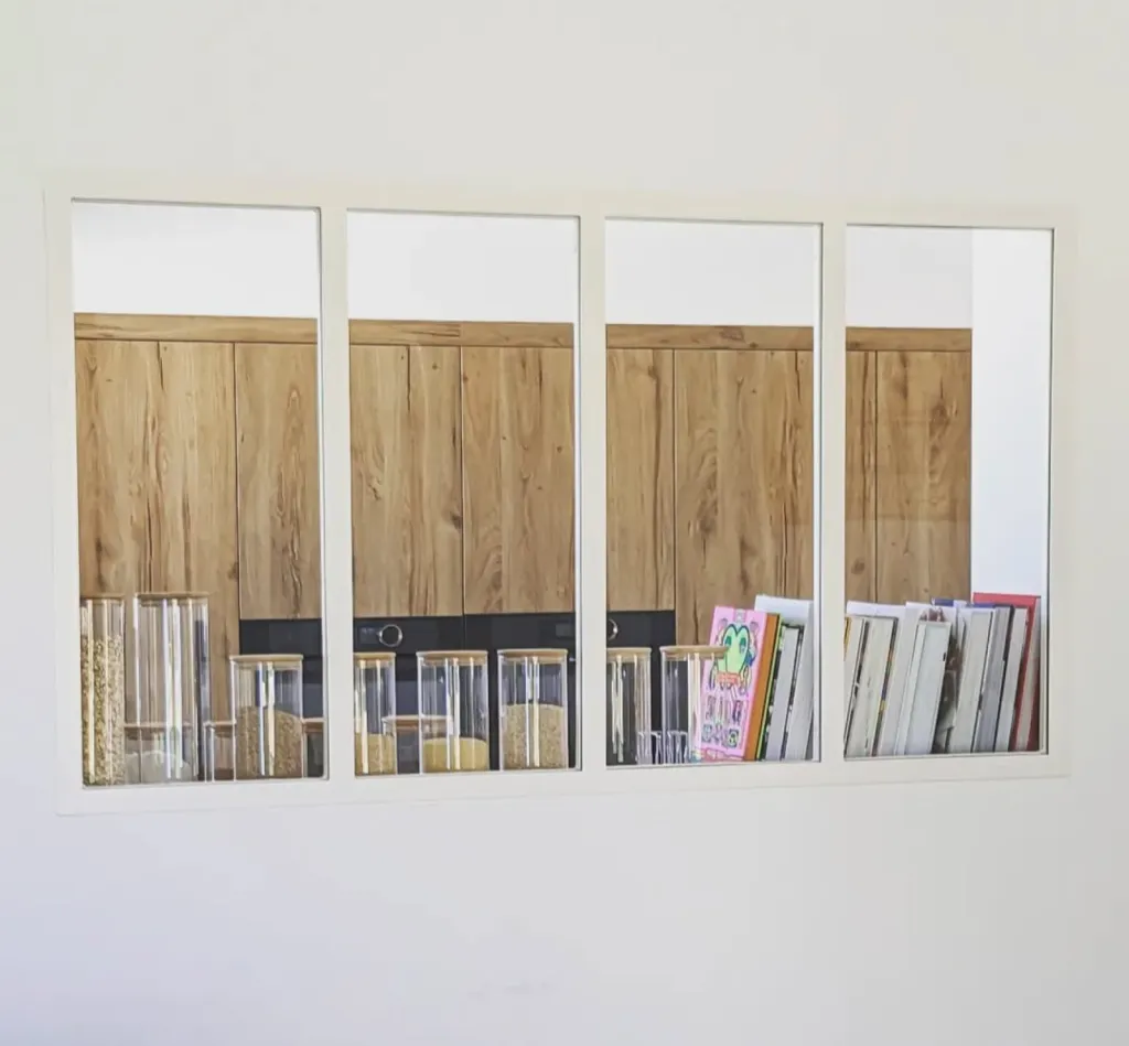 Verrière style atelier en acier