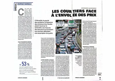 Les courtiers face à l'envolée des prix