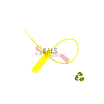 Scellé réglable BASICSEALS 400 à crantage sécurisé, résistance 17 kgf, ISO PAS 17712, traçabilité et conformité C-TPAT