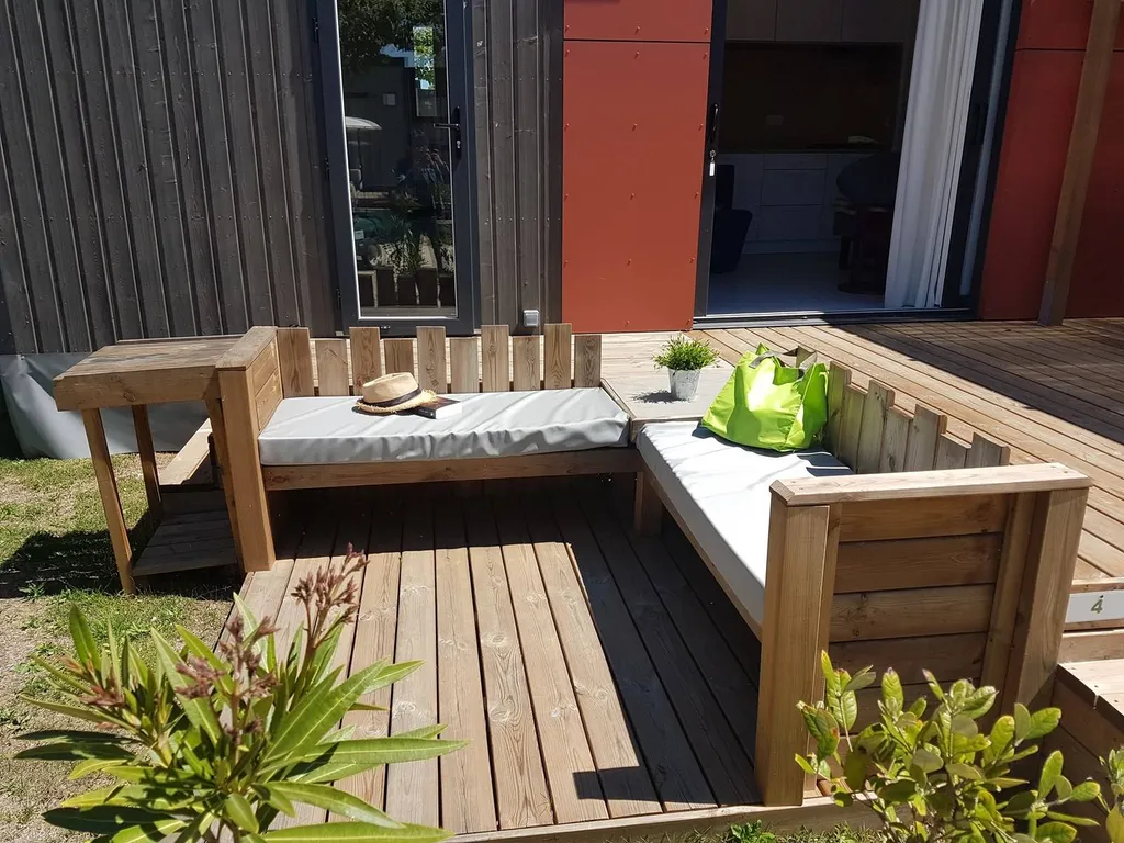 location de mobil home Taos dans un camping familial à Sérignan-plage