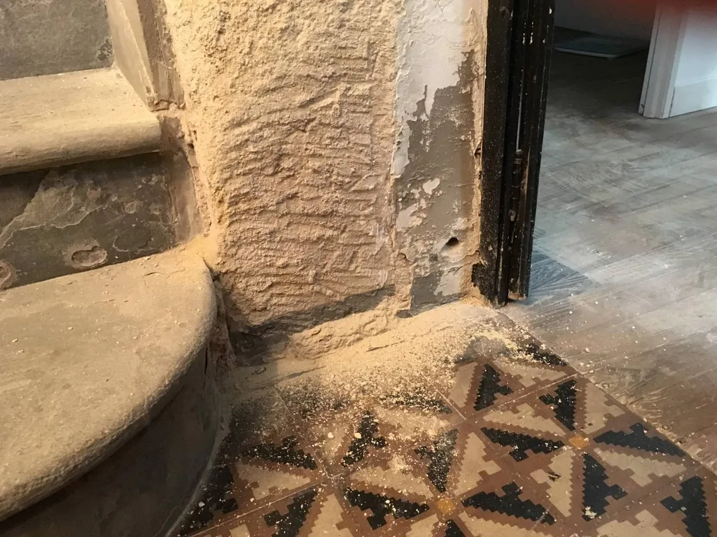 Humidité et salpêtre à attes dans l'Hérault 34