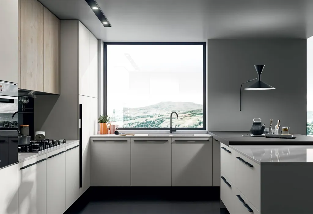 Vente et installation d'une cuisine italienne équipée design à Sanary sur Mer dans le 83