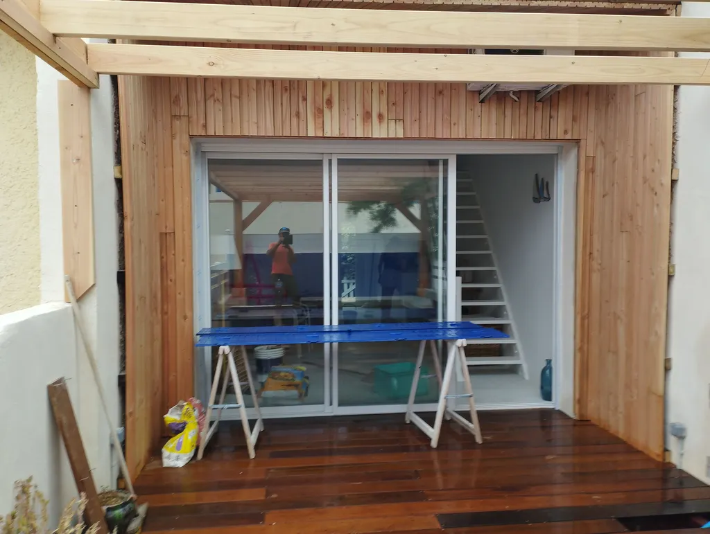 Habillage Bardage Douglas extérieur  