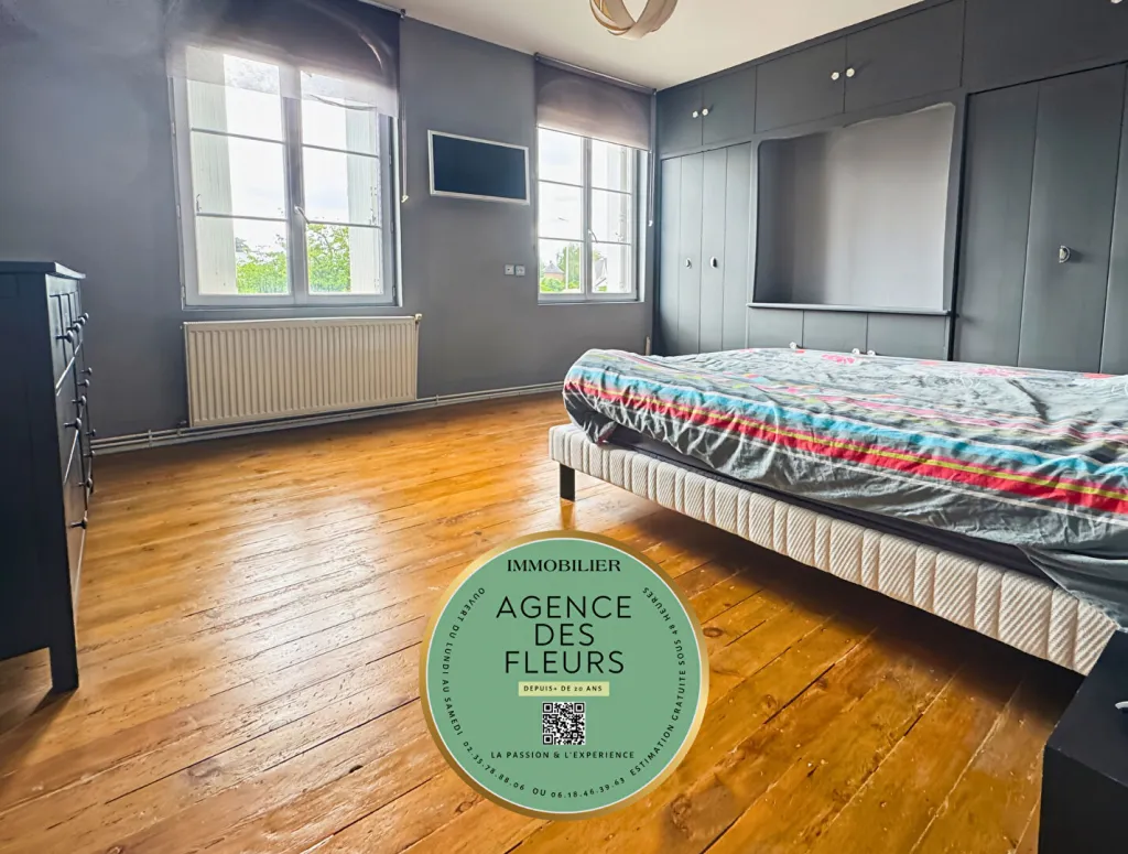 A vendre maison de 155 m² édifiée sur 438 m² de terrain sur la commune de SAINT OUEN DU TILLEUL 27670