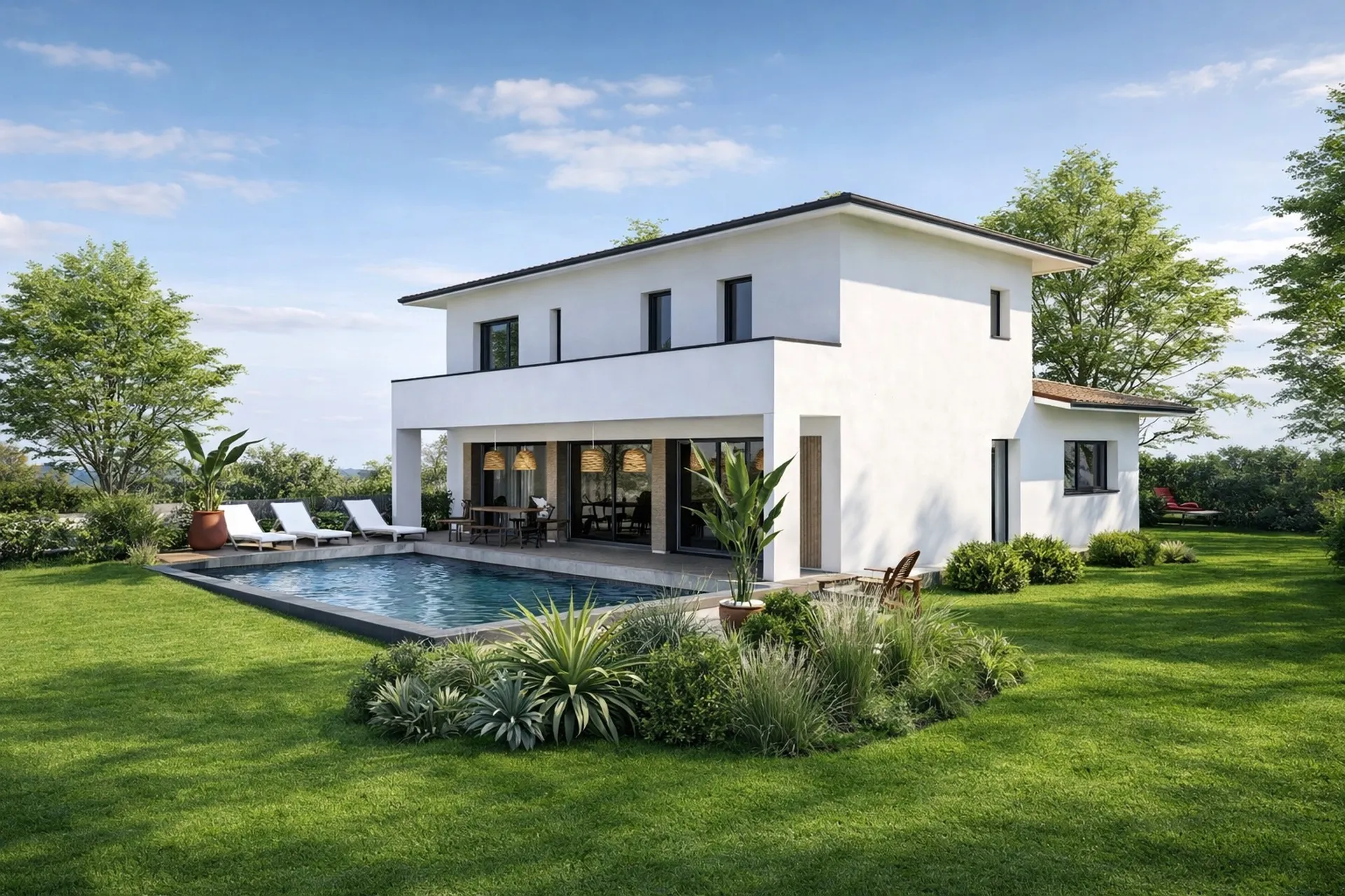 Villa Contemporaine à Gradignan