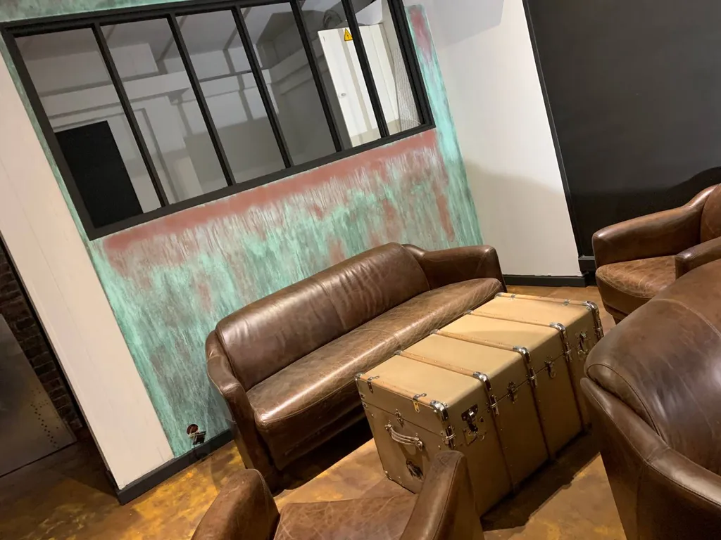 VERRIERE ET SOL EN METAL DECO TERRE DU MONDE