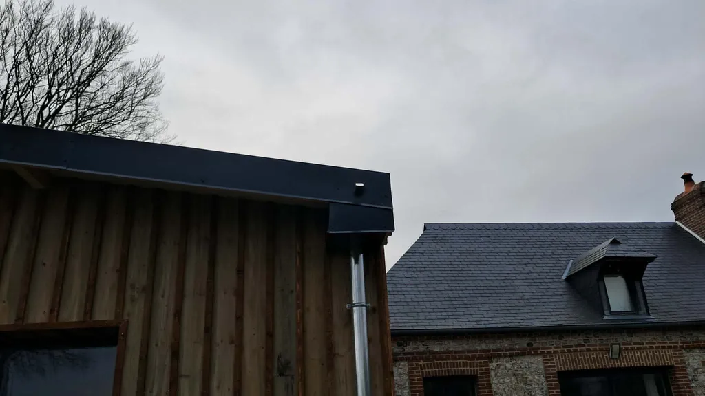 Agrandissement de maison sur la route de Doudeville 