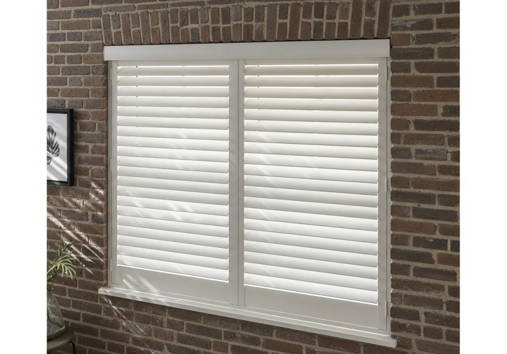 Pose volets battants persiennés motorisés avec finition PVC et faible entretien à Frontignan dans l’Hérault 34110