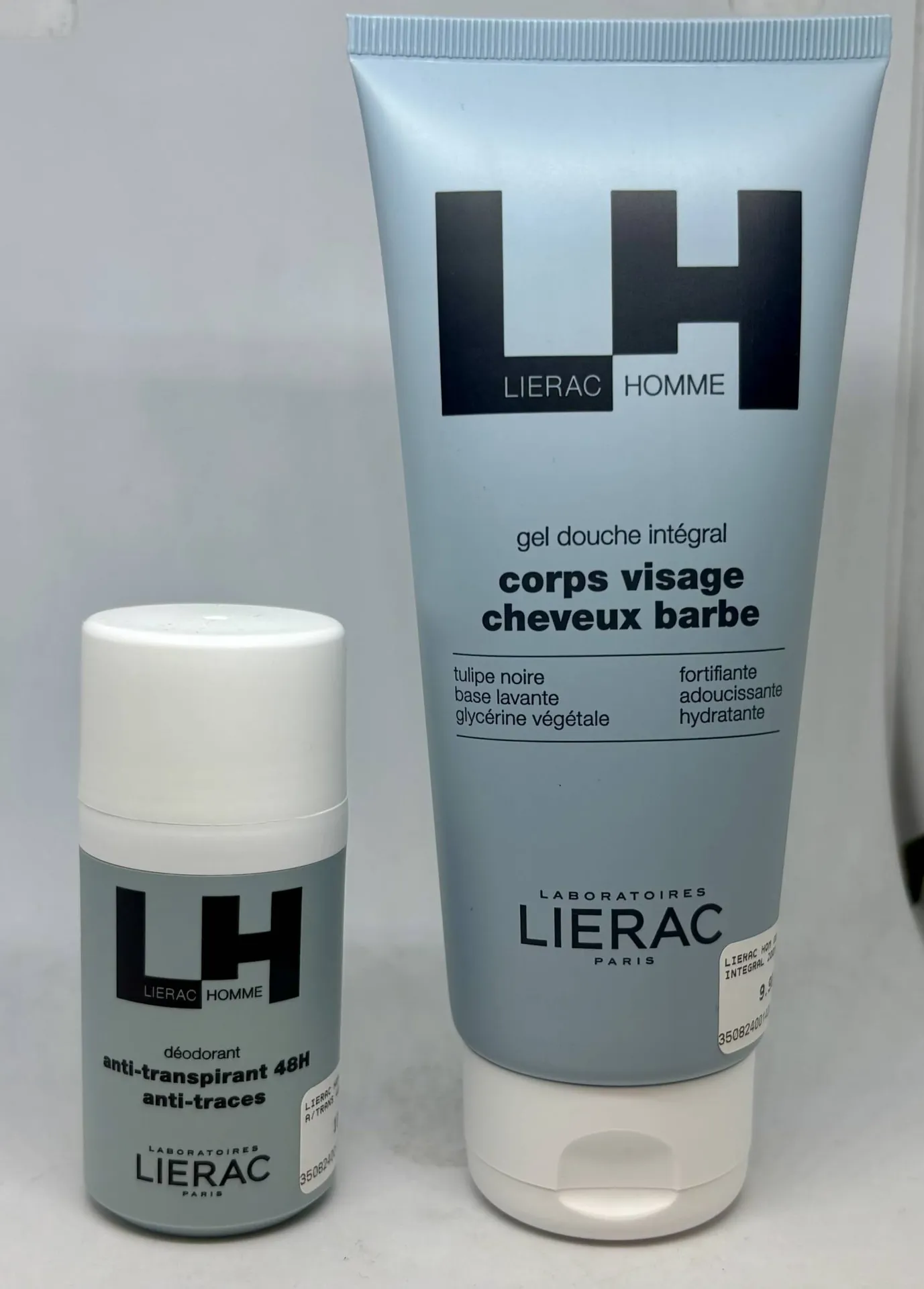 déodorant / gel douche intégral