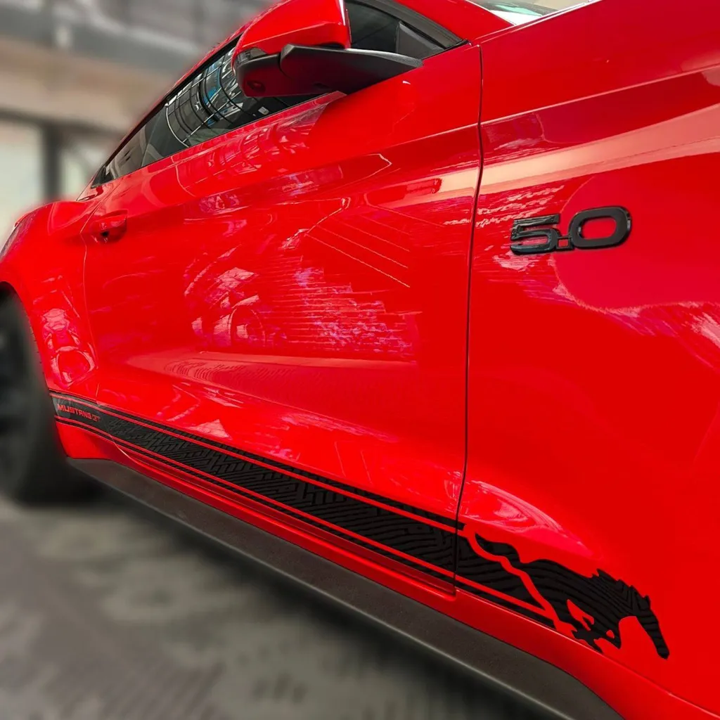 Bandes latérales mustang GT