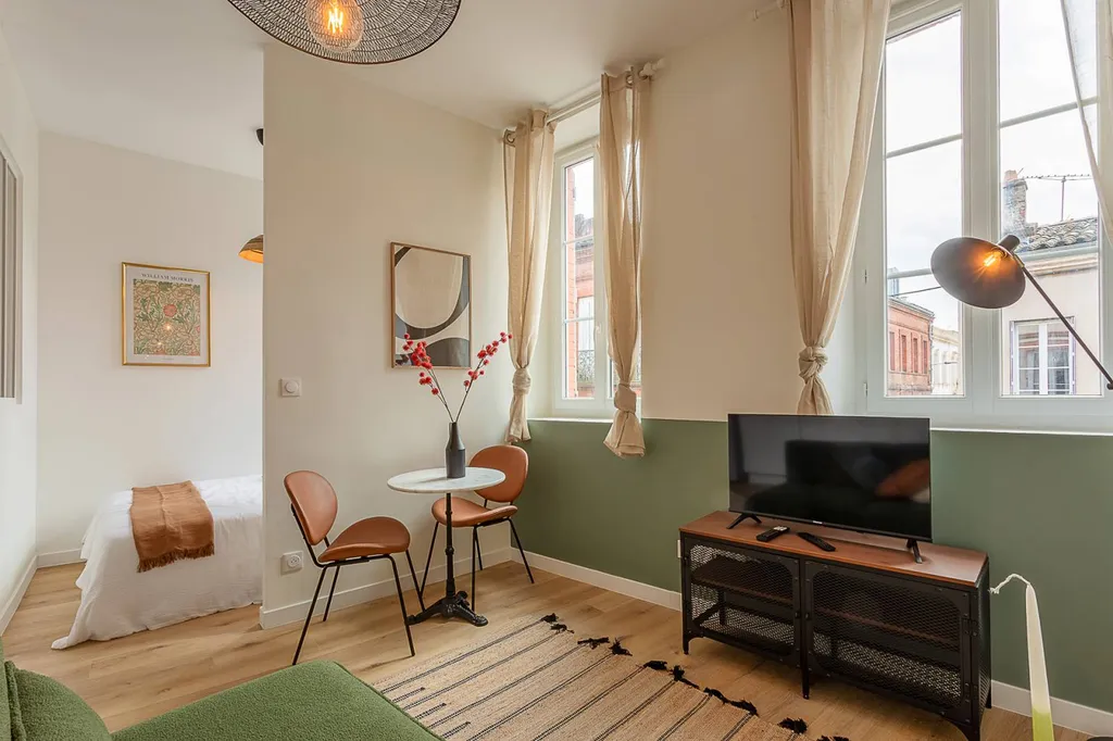 Le Tisserand - Appartement cosy proche de la Gare Toulouse  