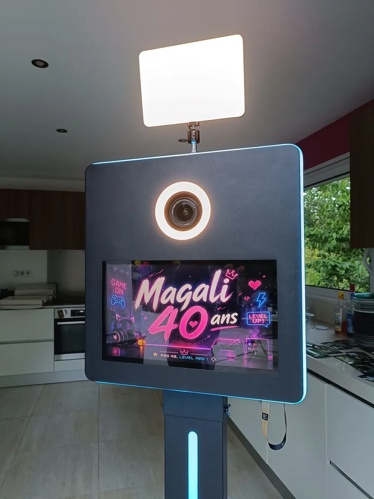 Louer un photobooth pour un anniversaire 200€ avec Pictiz 