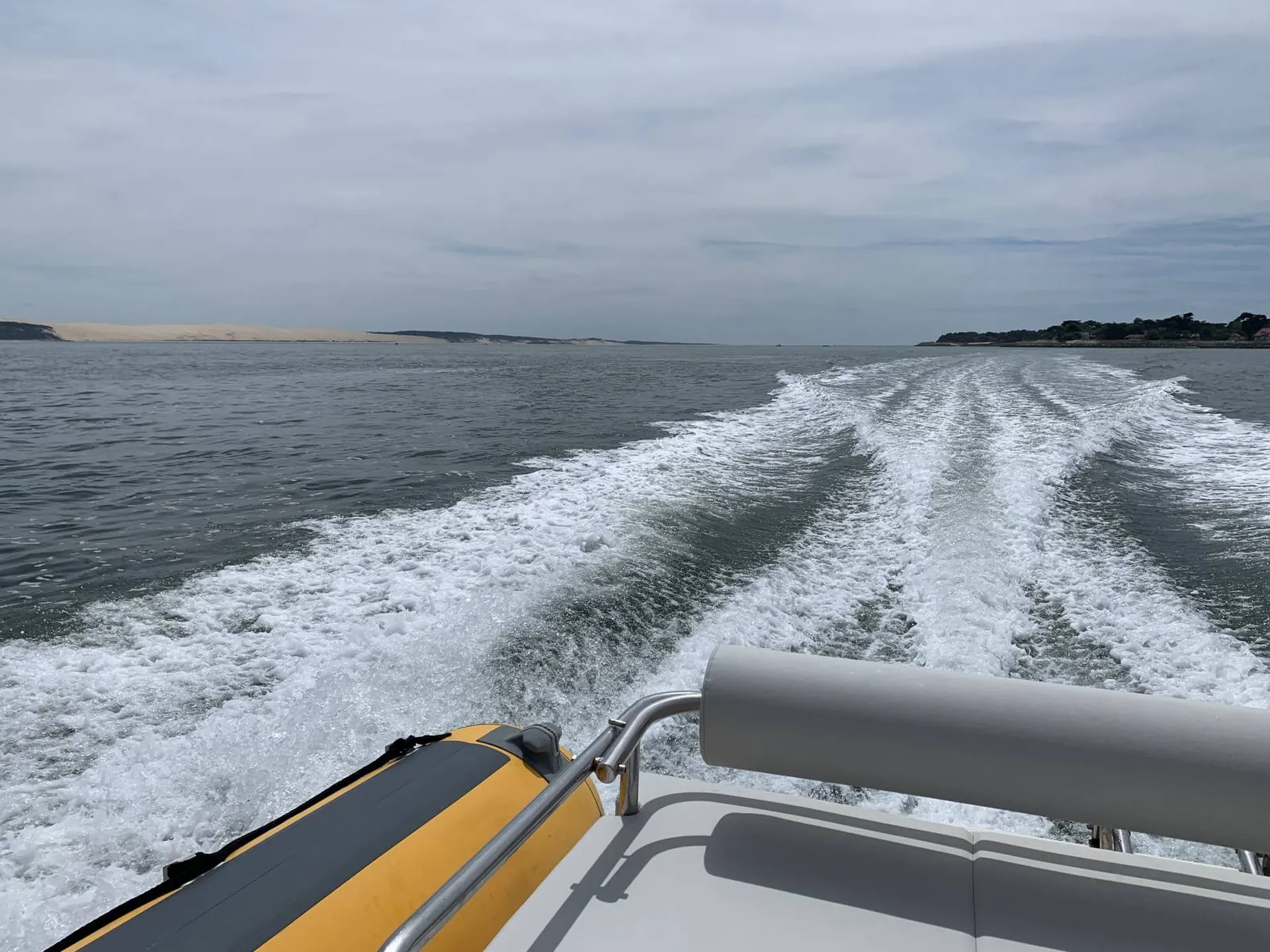 Sortie en bateau au banc d'Arguin et à la dune du Pilat 