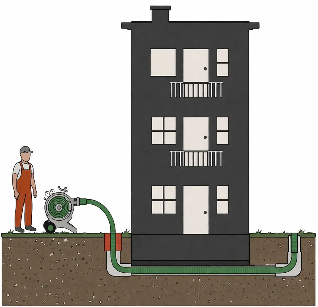 Suite au repérage duu réseau, bp chemisage répare les canalisations de l'intérieur en Avignon