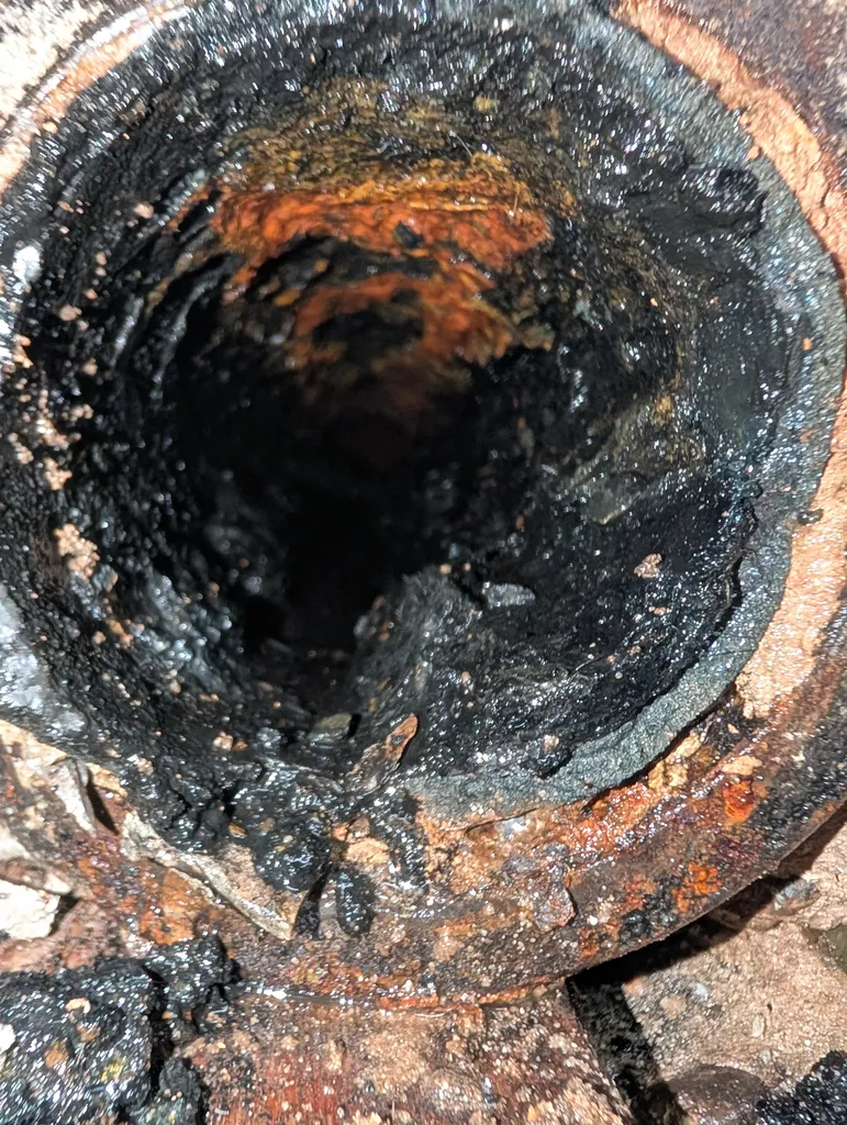 Pendant l'intervention, problème d'évacuation 