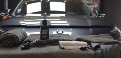 Réalisation d'une protection céramique sur une voiture de luxe : comment ça se passe chez Gloss Obsession à St Avé (56)?