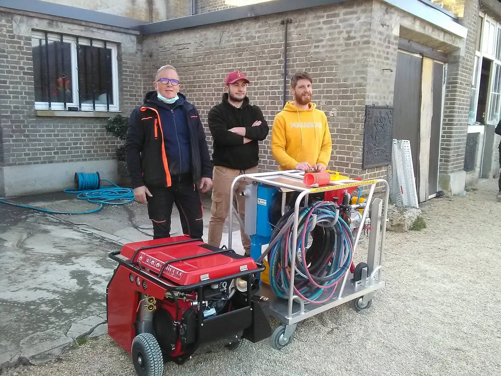 aerogommeuse Lyon et Rhône alpes