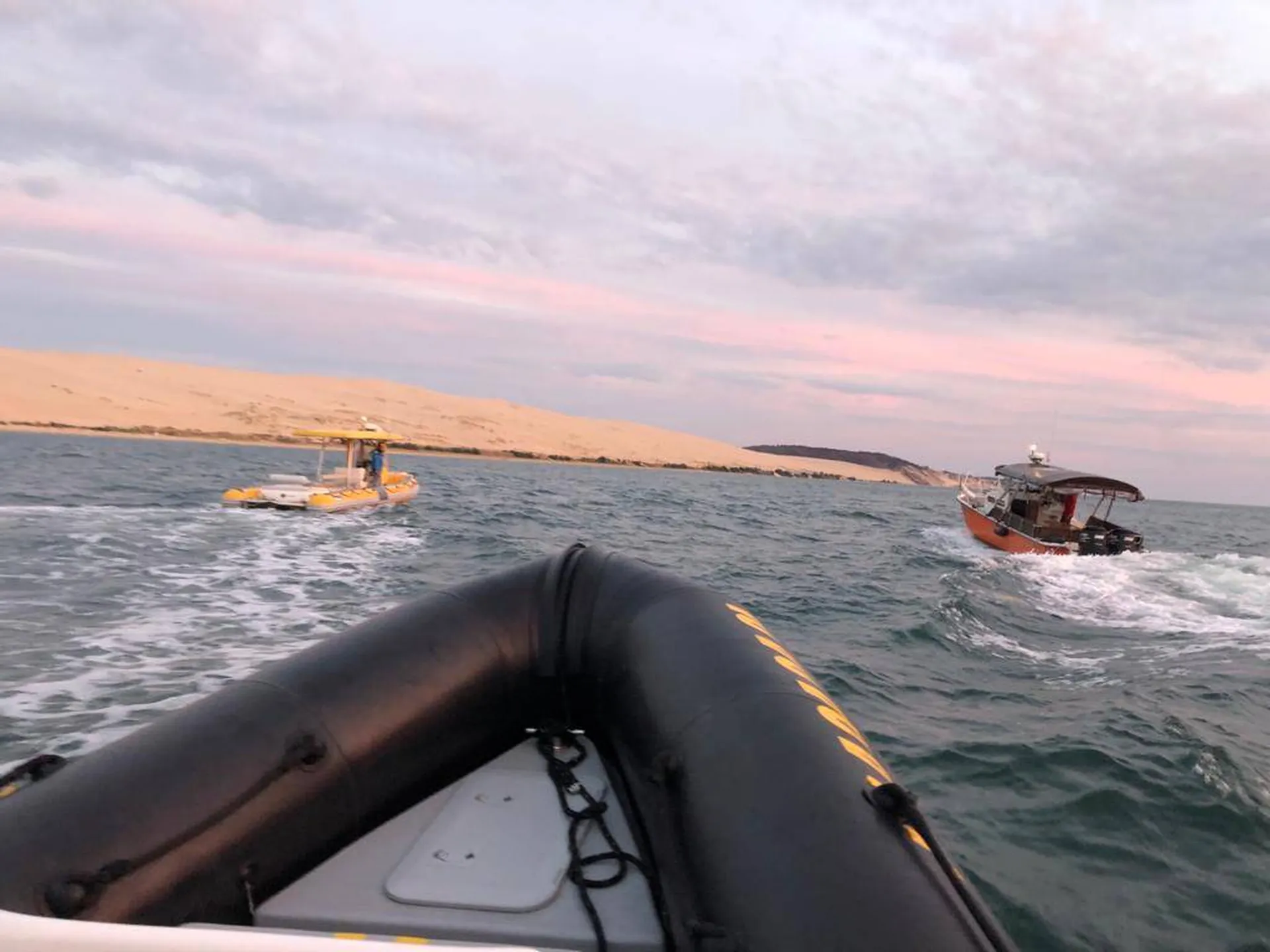 Traversée/Navette Bateau-taxi Cap Ferret / Arcachon pour train matinal ! - Bassin d'Arcachon