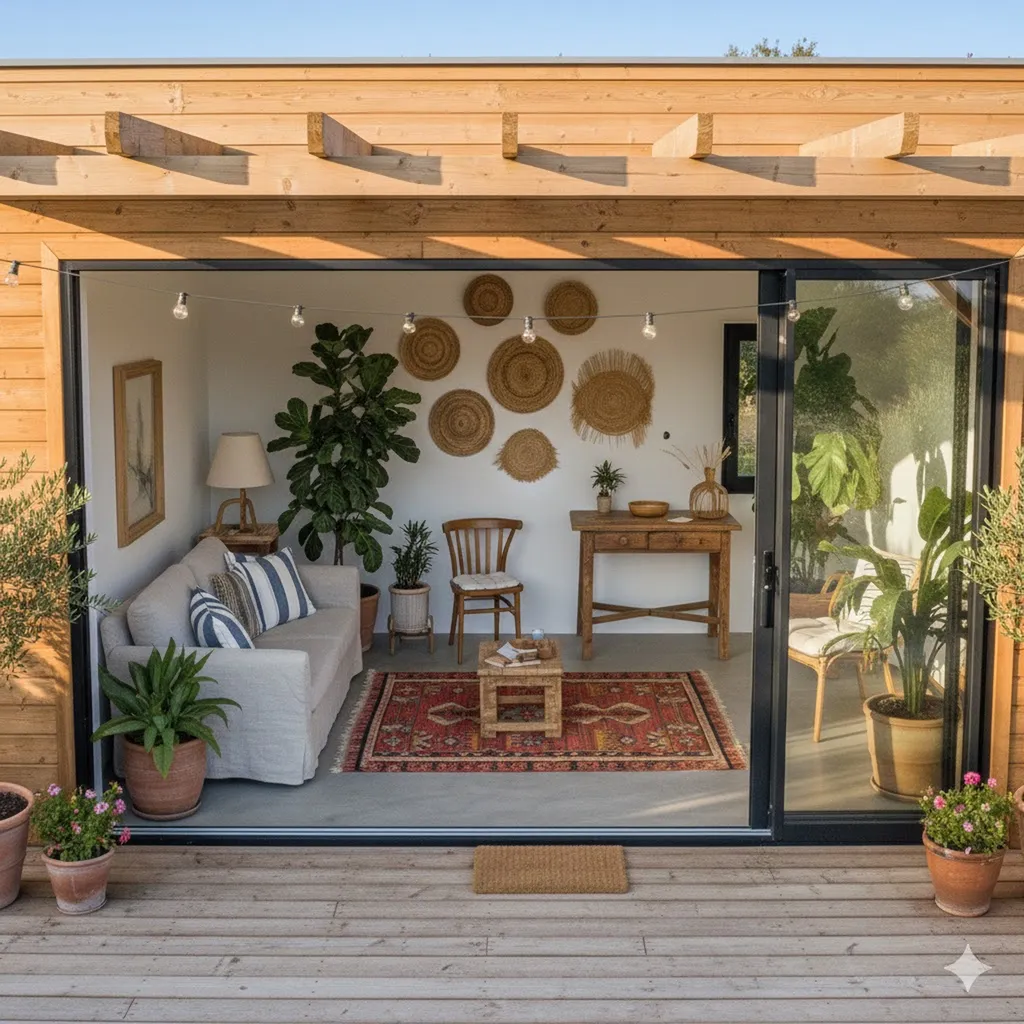 Rc.15m² bureau de jardin 