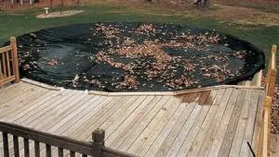 Entretien d'une piscine en février ... 