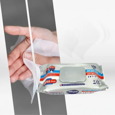Paquet de 100 lingettes désinfectantes Sleepy