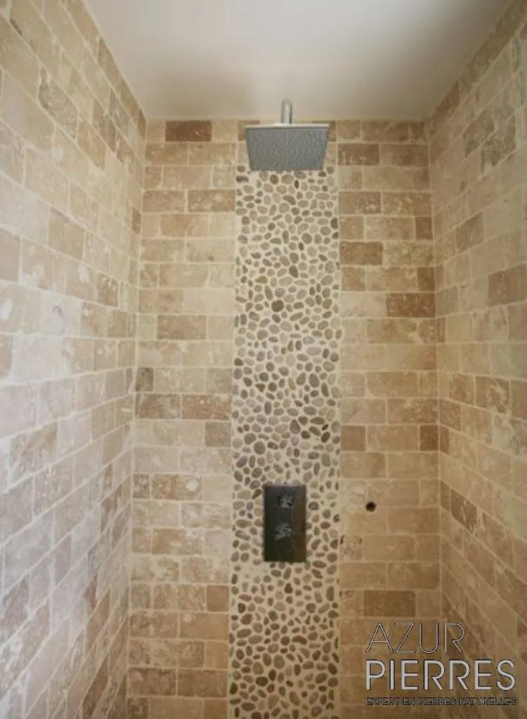 travertin salle de bain