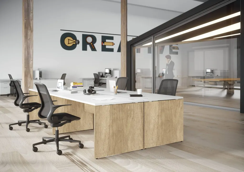 Bureau individuel RÉTRO de BURONOMIC à Alès