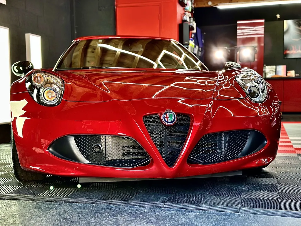 Film de protection carrosserie PPF Lyon DETAILING ouest lyonnais Alfa Roméo 4C