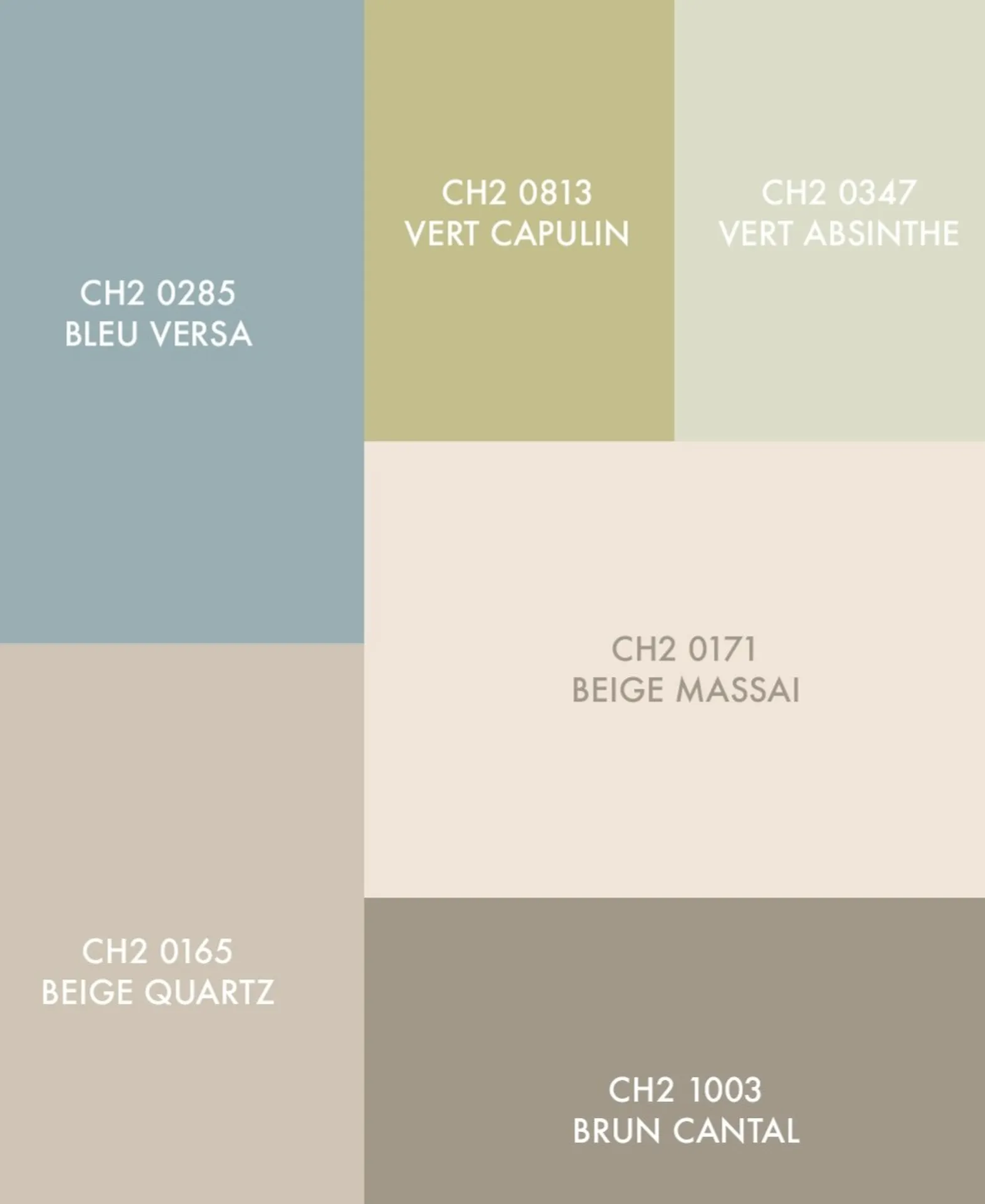 palette d'ambiance couleurs 