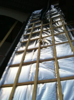 Vérification charpente et pose isolation mince sur toitures en toit rempant à Toulouse et Montpellier