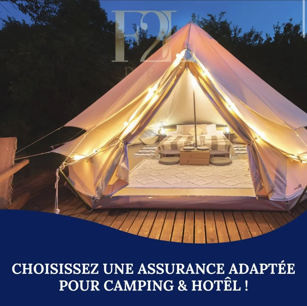 Optez une assurance pour votre camping situé en zone inondable à Vallon Pont d'Arc situé en Ardèche près de Montélimar