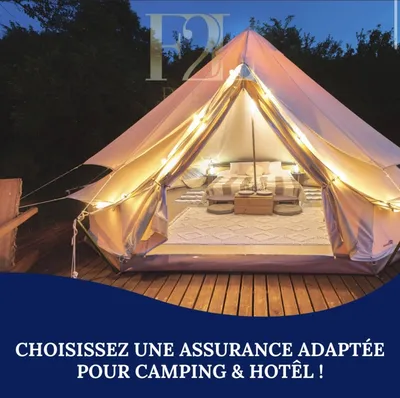 Optez une assurance pour votre camping situé en zone inondable à Vallon Pont d'Arc situé en Ardèche près de Montélimar