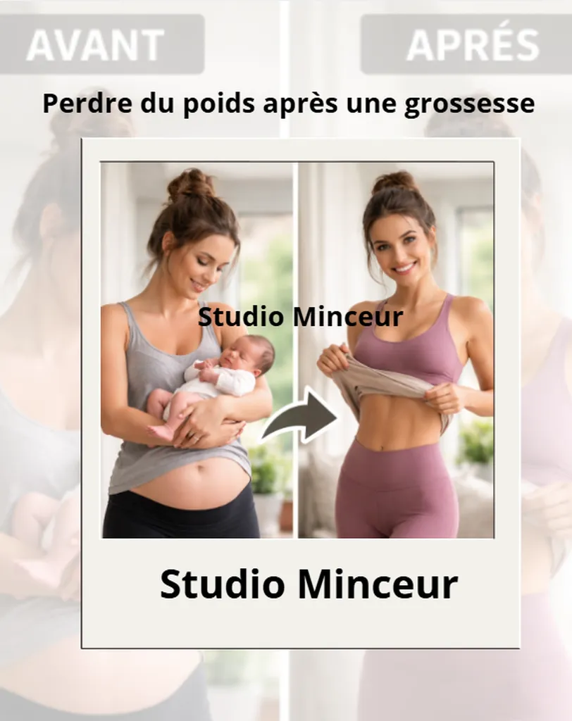 Perdre du poids après une grossesse naturellement avec Studio Minceur à Mérignac