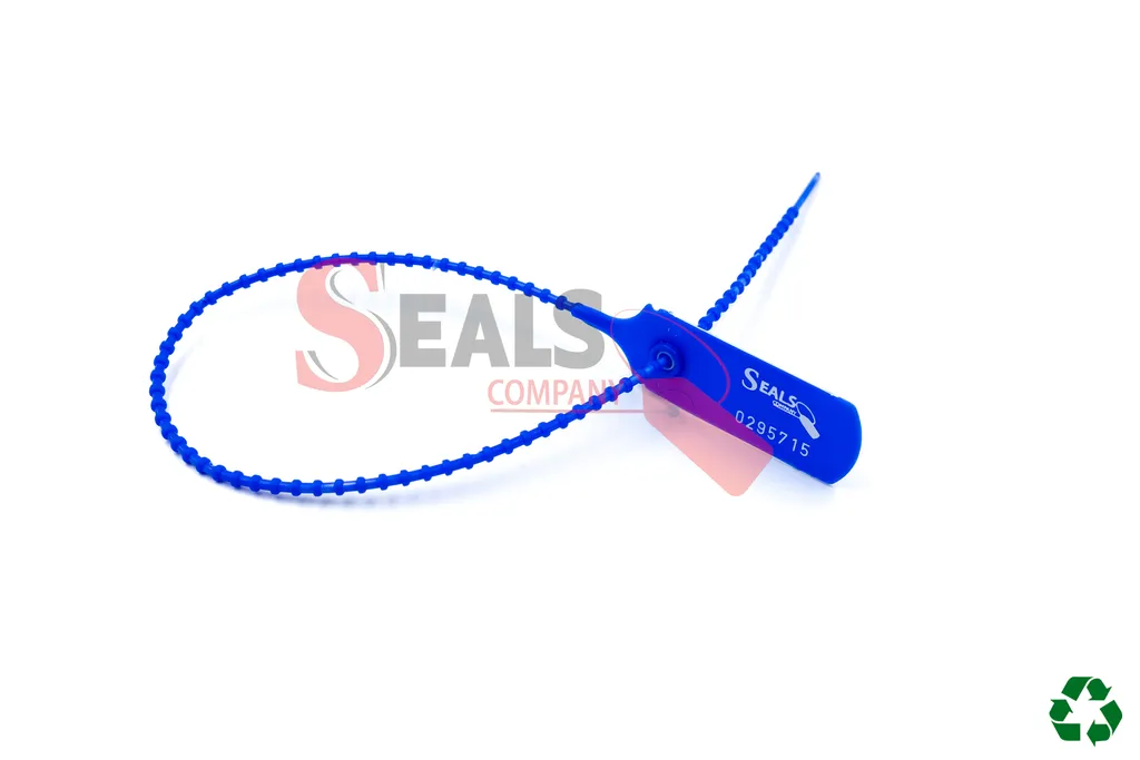 Scellé de sécurité réglable BASICSEALS 500 à crantage sécurisé – longueur 500 mm, ISO PAS 17712