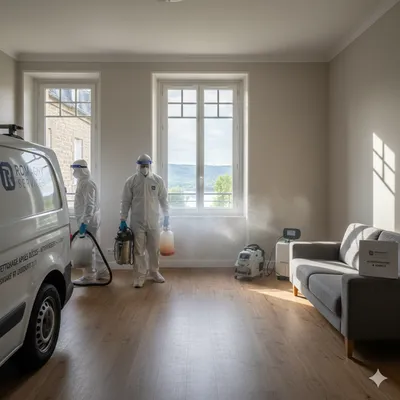 Nettoyage après décés à Tain Hermitage