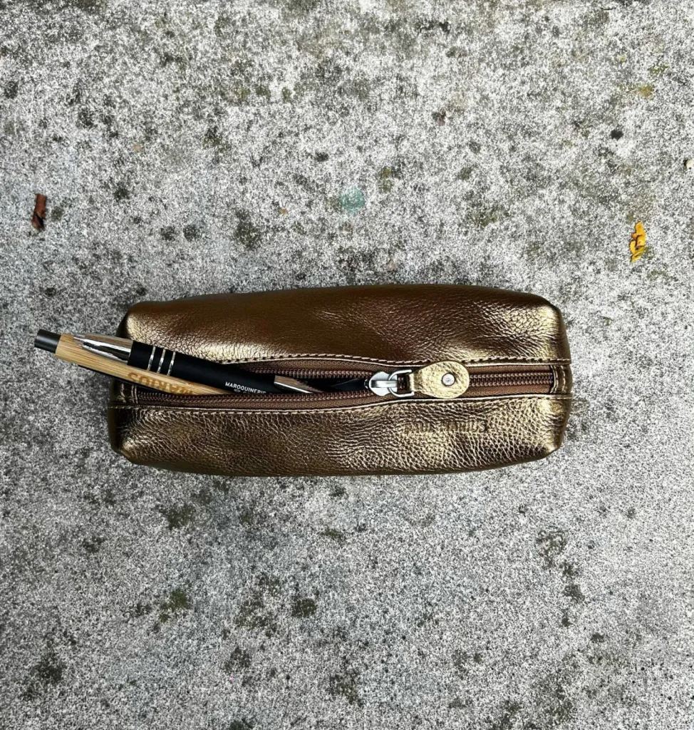 Trousse le Plumier Bronze de Paul Marius disponible chez Evasion Eu