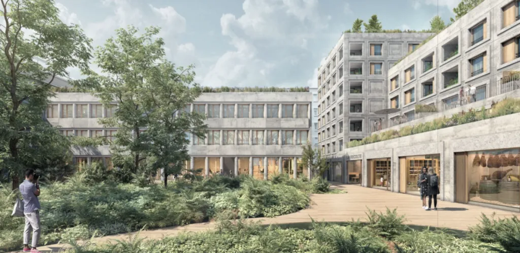 Façade côté jardin