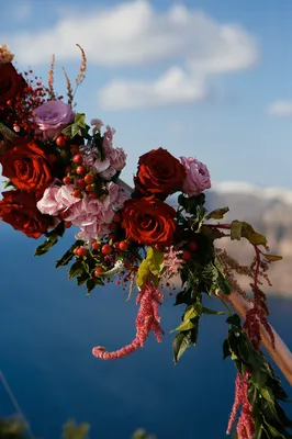 cérémonie symbolique santorin