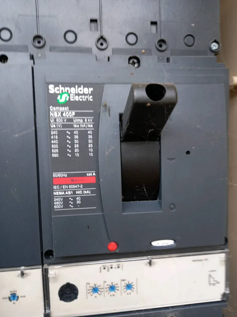 Remplacement d'un disjoncteur tarif Jaune à Jassans Riottier