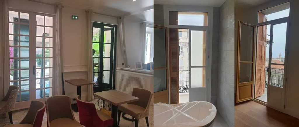 installation sur mesure de vos fenêtres alu pvc et bois à Nice