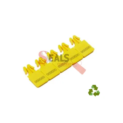 Scellé clip PACKSUR pour pochettes sécurisées – polycarbonate/ABS haute résistance