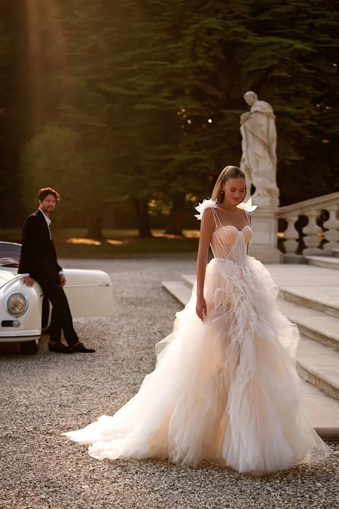 Robe de mariée princesse grand volume Marseille