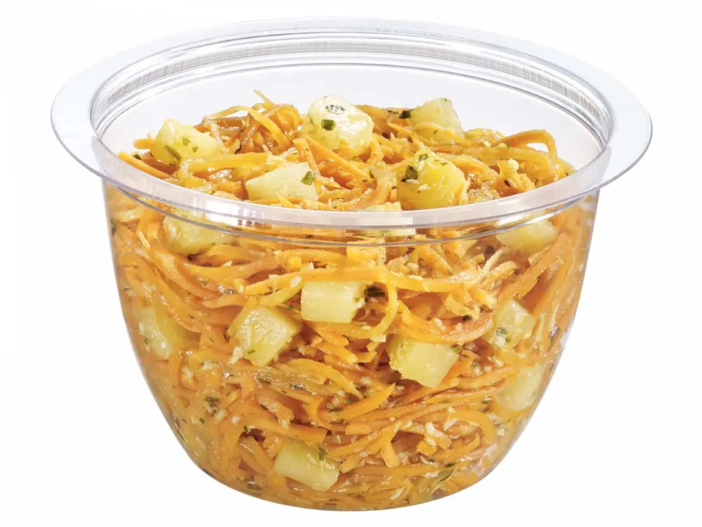 photographe pour packshot culinaire Lyon salade bol carottes et noix de cococ